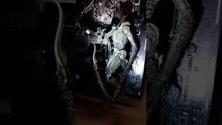 NECA Alien 3 Diorama - LED torch testing