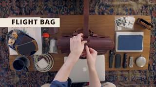 Flight Bag Briefcase - What it Fits | Saddleback Leather Co.