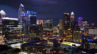 Charlotte NC - From the South | 4k Drone Footage