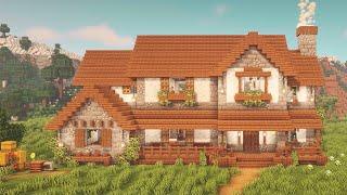 Minecraft | How to Build a Farmhouse