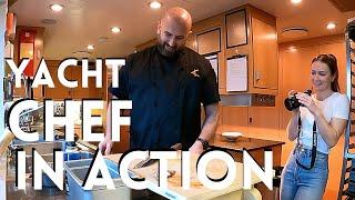 Super Yacht Chef in Action! Galley Refit Part 3 with @OliveOilandGasoline