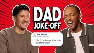 Dad Jokes | Anthony Mackie & Danny Ramirez | Captain America: Brave New World