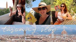 Tuscany reading vlog (feat. Florence-themed books) | Drinking By My Shelf