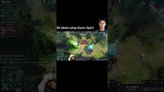 SR Abed using Storm Spirit