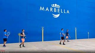 Final Open de Marbella Fiestas de san Bernabé 2023, Frontenis preolímpico