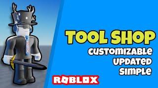 How to make a TOOL SHOP in ROBLOX! [UPDATED]