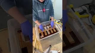 It’s addicting to watch #woodworking #cuttingboard #kitchen
