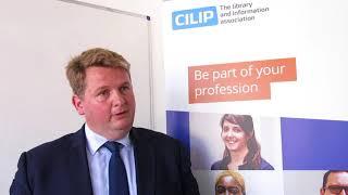 How is CILIP engaging with the health sector?