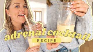 ADRENAL COCKTAIL Recipe | Support Your Metabolism, Thyroid, and Hormones with This Easy Daily Drink!