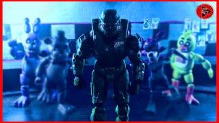 Master Chief plays Five Nights At Freddy’s - StopMotion