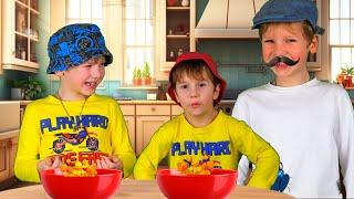 Dad's Kitchen | Cooking Soup with Vlad & Slav!