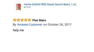 Haribo Sugar Free Classic Gummi Bears [Bizarre Amazon Reviews]