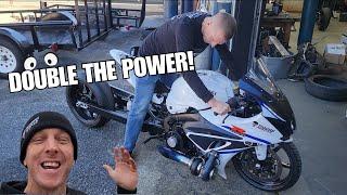 Watch What Happens When You Add TWO Turbos To A GSX-R1000!