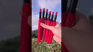 Hengfeng 2in1 lipstick #makeup @ lip liner6ps set#lipliner universe beauty zone_yt