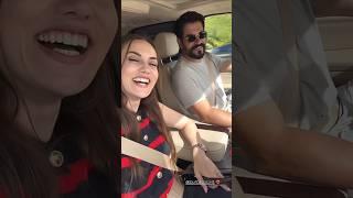 Burak Özçivit With Fahriye Evcen ️‍ Osman Bey in Real Life #sanaedits #shortsfeed #kurulusosman