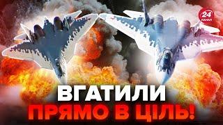 ОФІЦІЙНО! ЗНИЩЕНО ДВА найновіші ЛІТАКИ РФ Су-57. ГУР підтвердив удар по Астраханській області