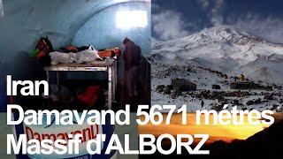 Damavand 5671 meters Iran Tehran Expedition mountain mountaineering topo travel