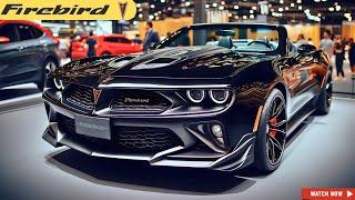 2025 Pontiac Firebird Convertible Is Back And It's More Insane Than Ever...