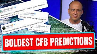 Josh Pate On BOLDEST College Football 2024 Predictions (Late Kick Cut)