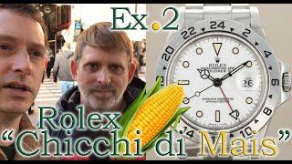 What is a Rolex "Chicchi di Mais"?