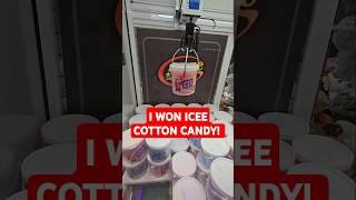 I Won ICEE Cotton Candy from a Claw Machine!