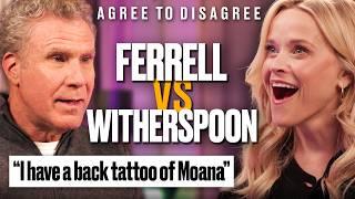 Will Ferrell & Reese Witherspoon Argue Over The Internet’s Biggest Debates | Agree To Disagree