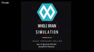 NeuroTechX Webinar #5: Whole Brain Simulation