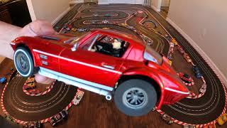 CARRERA  DIGITAL  1/24   -   CORVETTE  GS   VS  GHOST  CARS