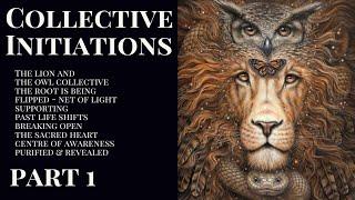 THE LION, THE OWL, AND THE INITIATION   INTENSE MSGS FOR COURAGEOUS DIVINE HEARTS - SACRED AURA