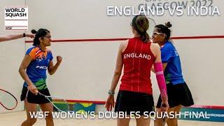 England v India - WSF Women's Doubles Squash Final Highlights