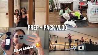 Week before vacay  Prep + Packing ‍️ | Got a new camera? VLOG