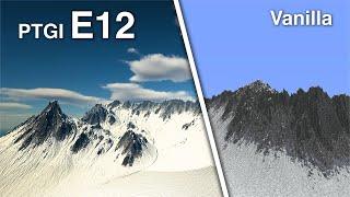 SEUS PTGI E12 vs Vanilla Minecraft [4K/60FPS]