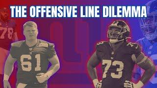 The Giants have an offensive line dilemma