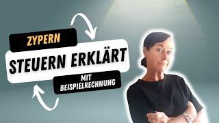 Steuern auf Zypern - Eine Beispielrechnung