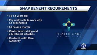 New work requirements to impact some SNAP customers in 2025