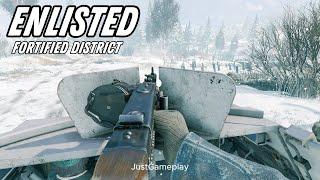 Enlisted: Germany - Battle For Moscow - Fortified District | Update "New Era"