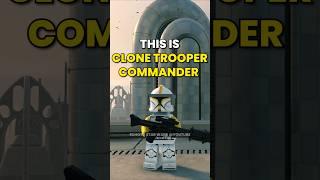 This is Clone Trooper Commander #starwars