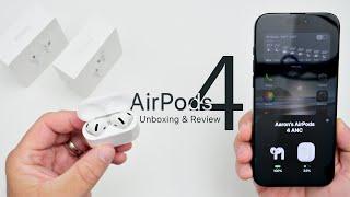 AirPods 4 with ANC Unboxing and Review