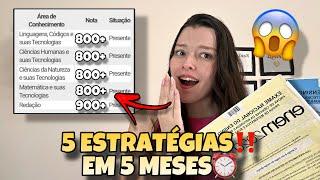 5 INFALLIBLE STRATEGIES TO GET A HIGH SCORE IN ENEM 2025| Strategies to Study for Enem!!!