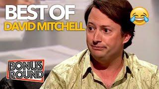 BEST OF DAVID MITCHELL on QI! He's Always Making Stephen Fry Laugh!