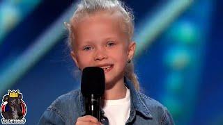 Eseniia Mikheeva Full Performance | America's Got Talent 2023 Auditions Week 4