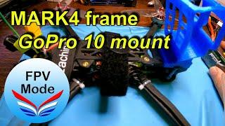 GEPRC MARK 4 FPV frame GoPro9 & GoPro10 solution you can 3D Print