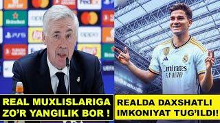 REAL MUXLISLARIGA ZO'R YANGILIK BOR, MAN CITYDAN REALGA DAXSHATLI TAKLIF,  BARSA YULDUZINI SOTADI