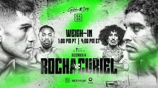 Alexis Rocha vs. Raul Curiel | WEIGH-IN