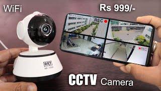 Best Wireless WiFi CCTV Camera for Home Shop use & Small Offices in India 2022 || Unboxing & Review