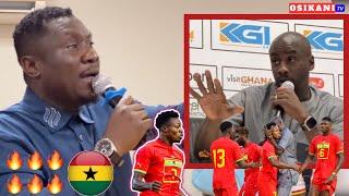 OTTO ADDO VS SPORTS JOURNALIST AFTER GHANA 1-2 NIGER…BLACK STARS SECRETS REVEALED AFTER POOR AFCON Q