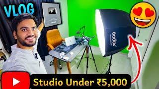 सबसे सस्ता  How to make Youtube Studio Setup at Home