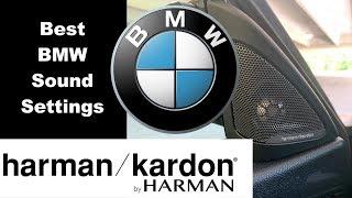 BMW Harman Kardon Radio: Best Sound Settings