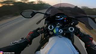 S1000rr vs Zx10r street race | Zx10r lost the race