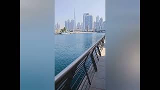 Dubai Water canal!Business Bay!Downtown Dubai!Winter Dubai!Visit Dubai!